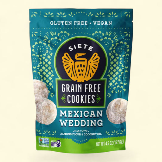 Siete Mexican Wedding Cookies, Grain Free, 4.5 oz