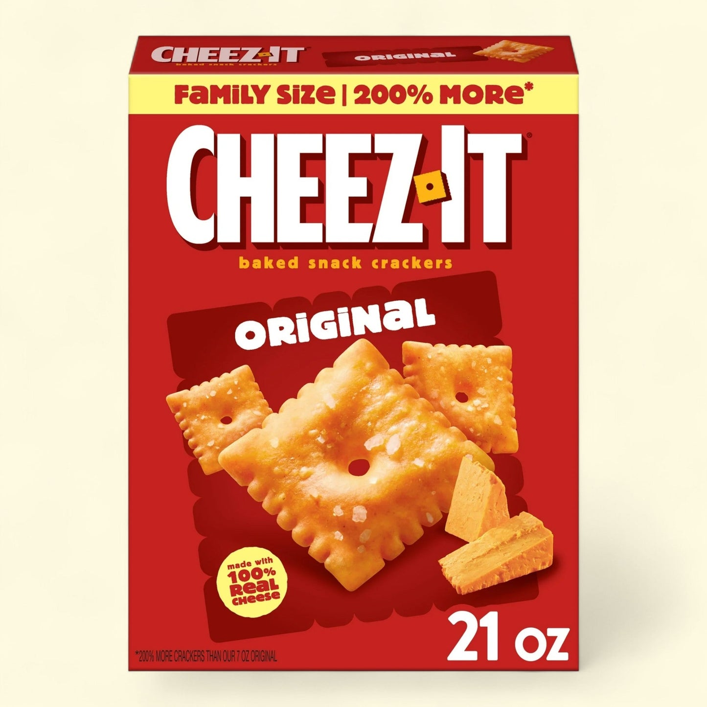 Cheez-It Original Cheese Crackers, 21 oz