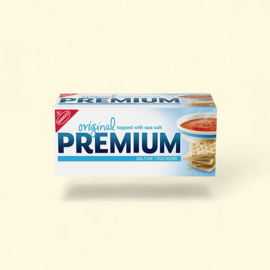 Premium Saltine Crackers, 16 oz — authentic US product shipped worldwide by Treatspree
