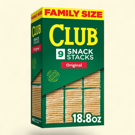 Club Snack Stacks Original Crackers, 9 Count