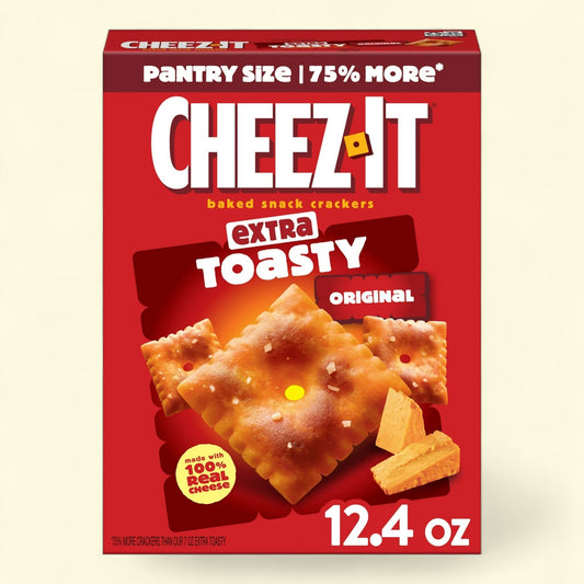 Cheez-It Extra Toasty Cheese Crackers, 12.4 oz