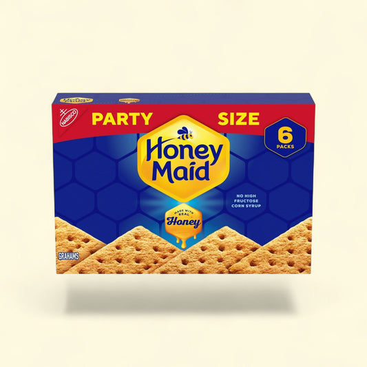 HONEY MAID Graham Crackers, Party Size 28.8 oz — authentic US product shipped worldwide by Treatspree