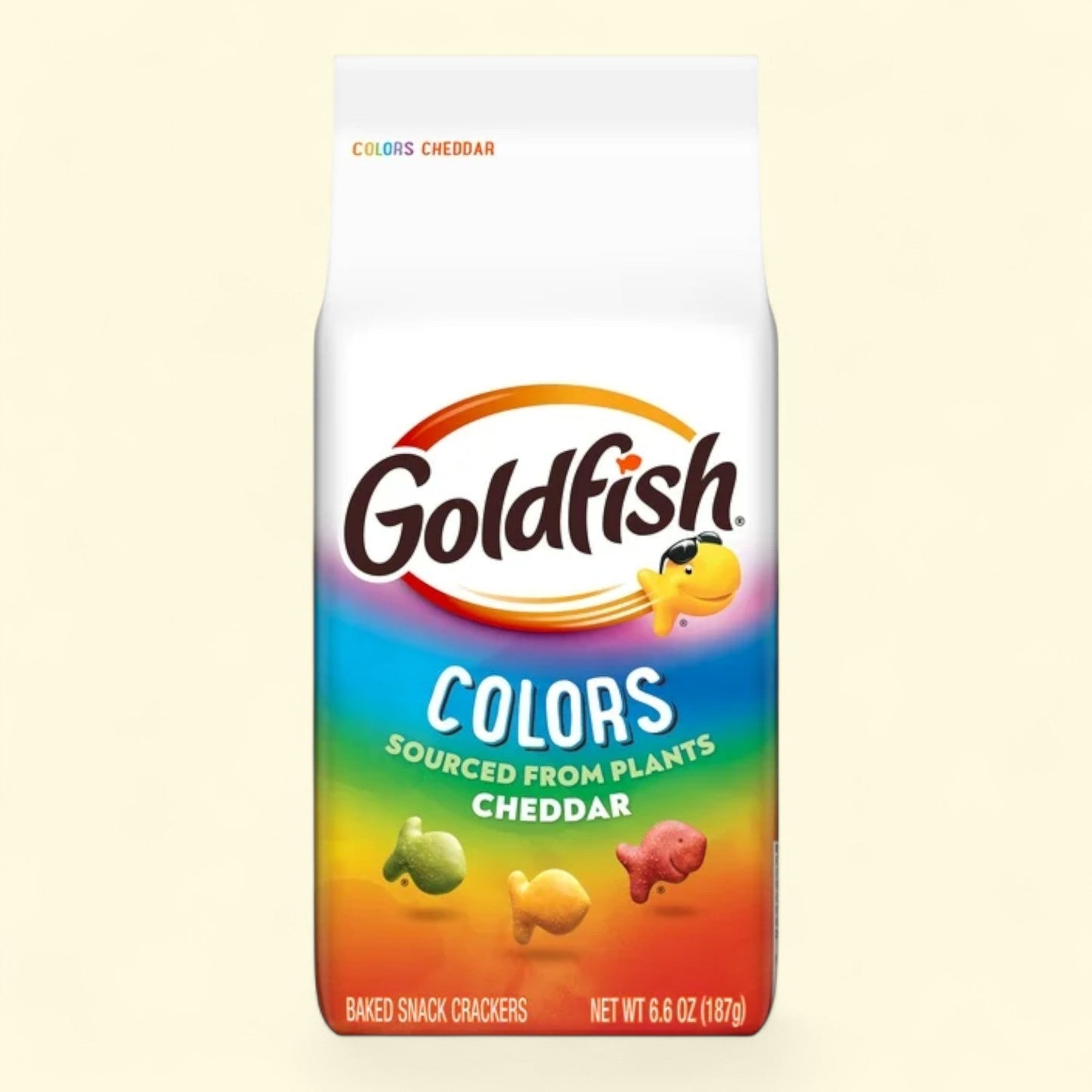 Goldfish Colors Cheddar Baked Snack Crackers, 6.6 oz