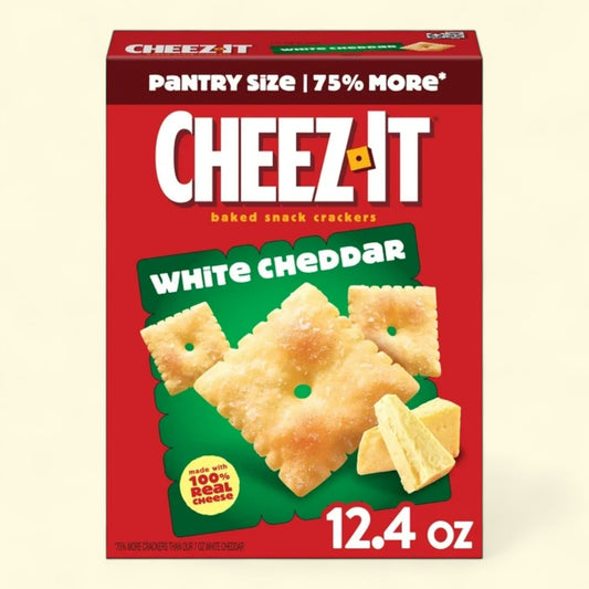 Cheez-It White Cheddar Cheese Crackers, 12.4 oz