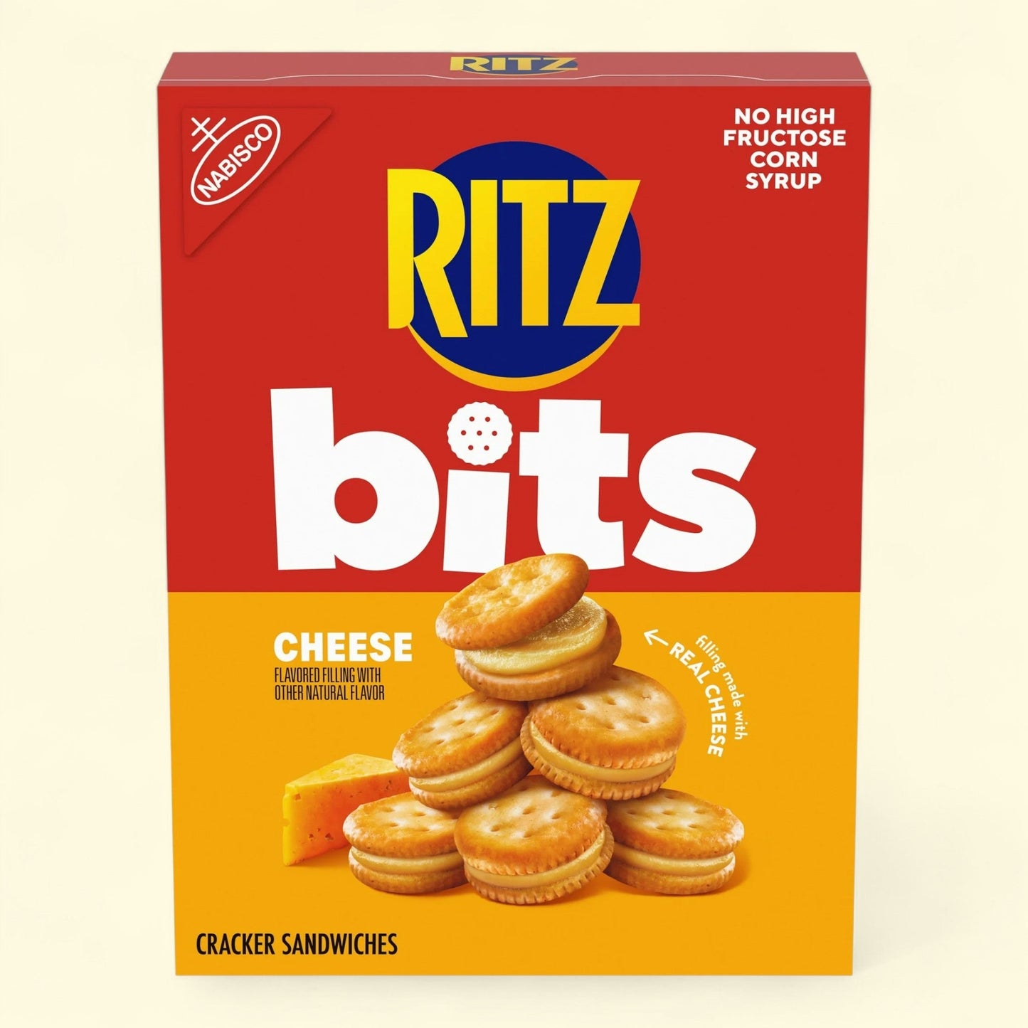 RITZ Bits Cheese Sandwich Crackers, 8.8 oz