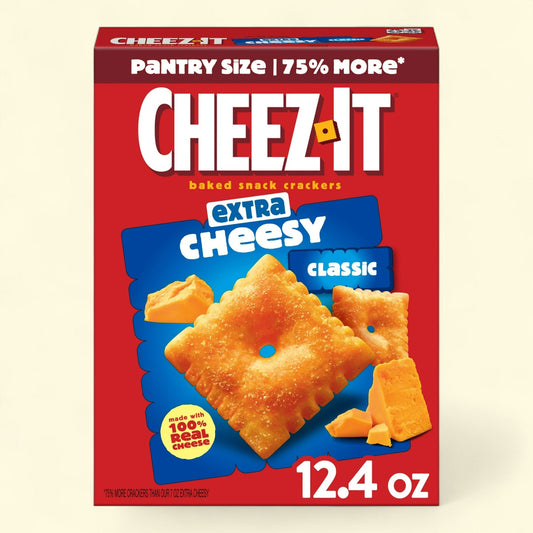 Cheez-It Extra Cheesy Cheese Crackers, 12.4 oz