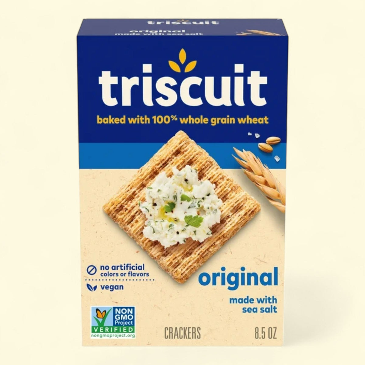 Triscuit Original Whole Grain Wheat Crackers, 8.5 oz — authentic US product shipped worldwide by Treatspree