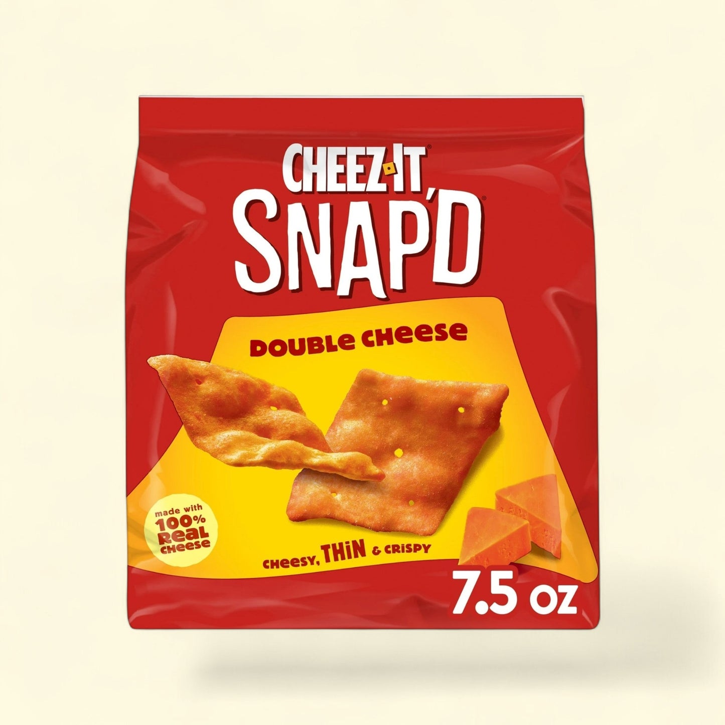 Cheez-It Snap'd Double Cheese, 7.5 oz — authentic US product shipped worldwide by Treatspree