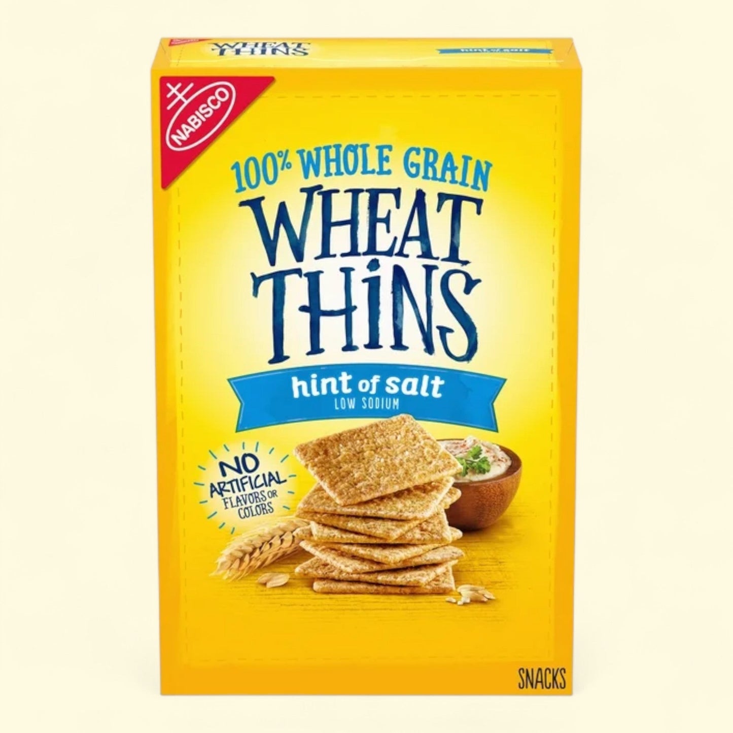 Wheat Thins Hint of Salt Snack Crackers, 8.5 oz — authentic US product shipped worldwide by Treatspree