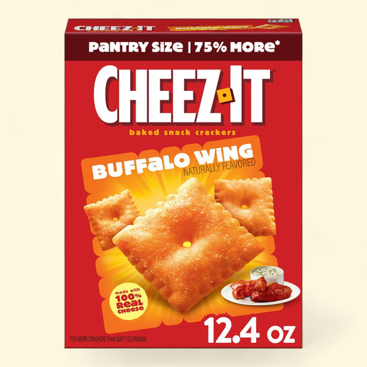 Cheez-It Buffalo Wing Cheese Crackers, 12.4 oz