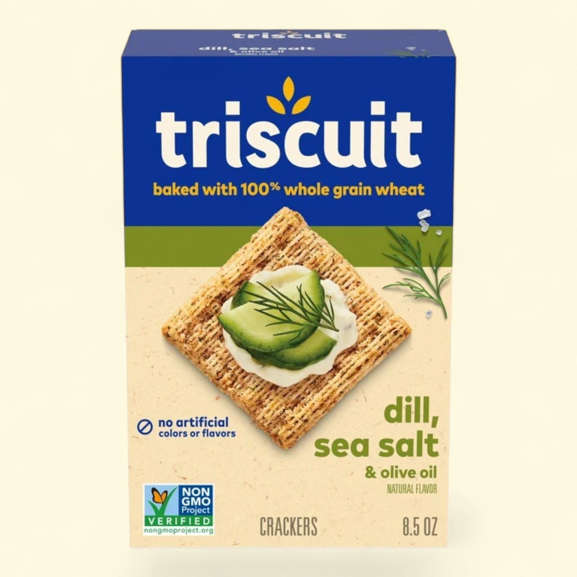 Triscuit Dill, Sea Salt & Olive Oil Crackers, 8.5 oz — authentic US product shipped worldwide by Treatspree