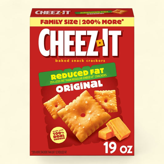 Cheez-It Reduced Fat Original Cheese Crackers, 19 oz.