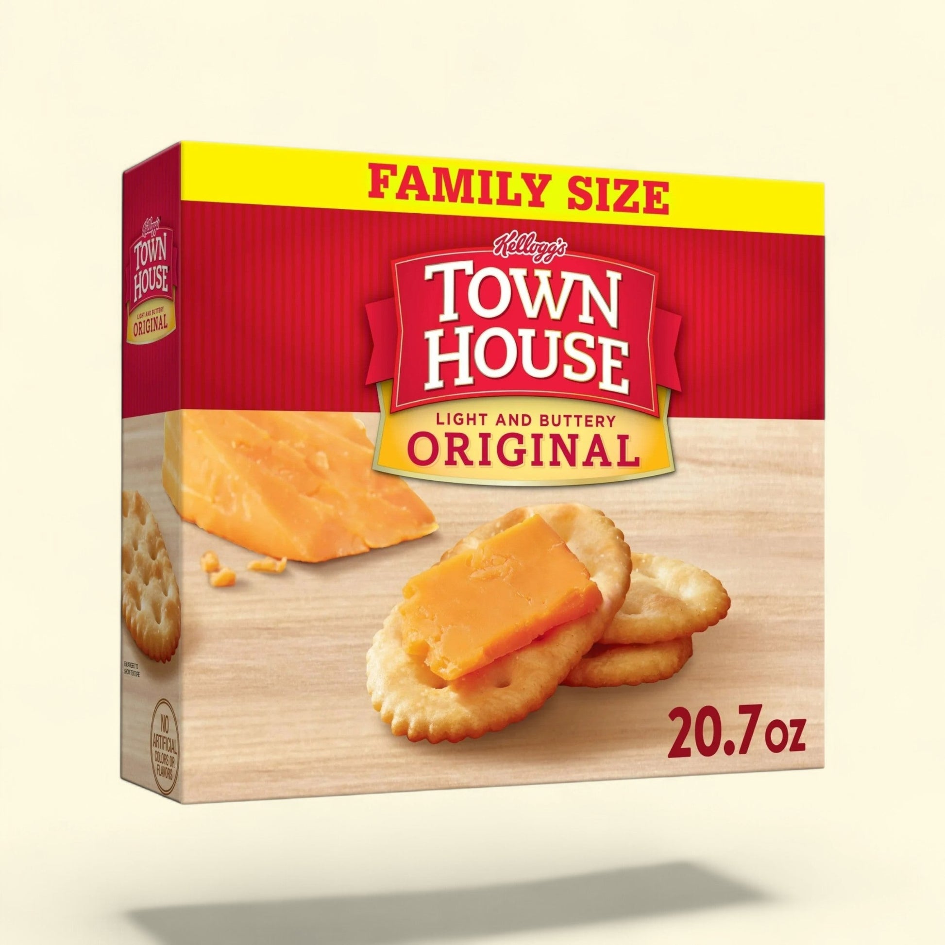 Town House Original Crackers, 20.7 oz — authentic US product shipped worldwide by Treatspree
