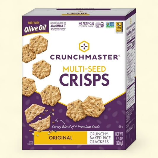 Crunchmaster Multi-Seed Crisps, 4.5 oz.