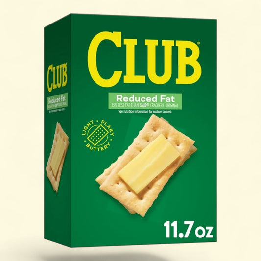Club Reduced Fat Crackers, 11.7 oz