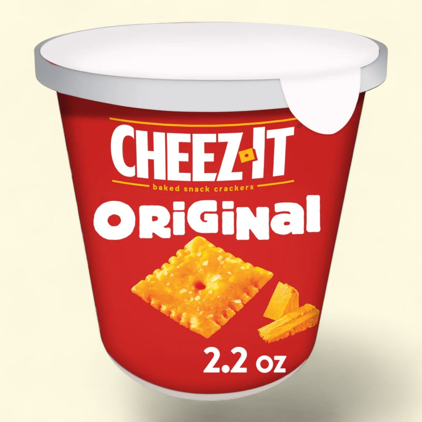 Cheez-It Original Cheese Snack Crackers, Single Serve, 2.2 oz