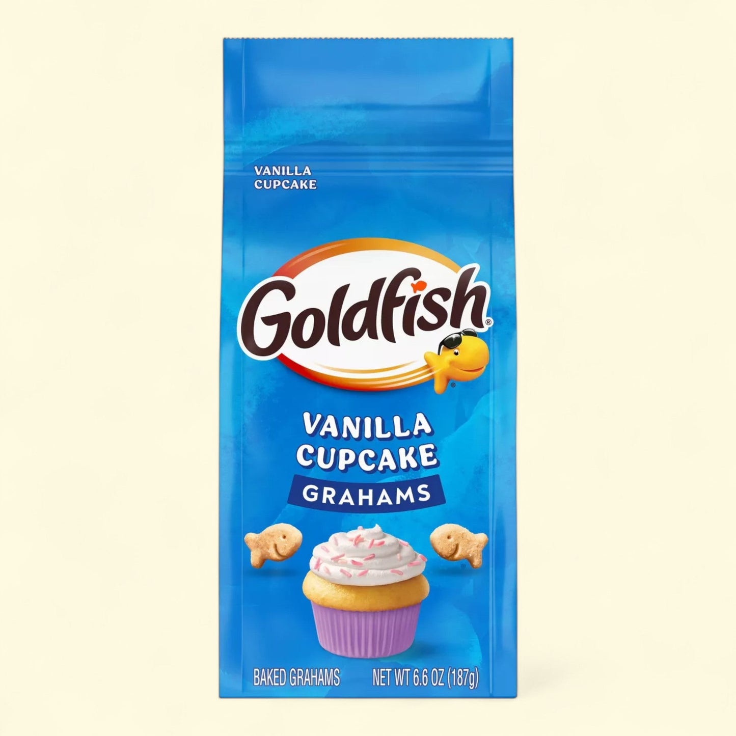 Goldfish Grahams Vanilla Cupcake Crackers, 6.6oz