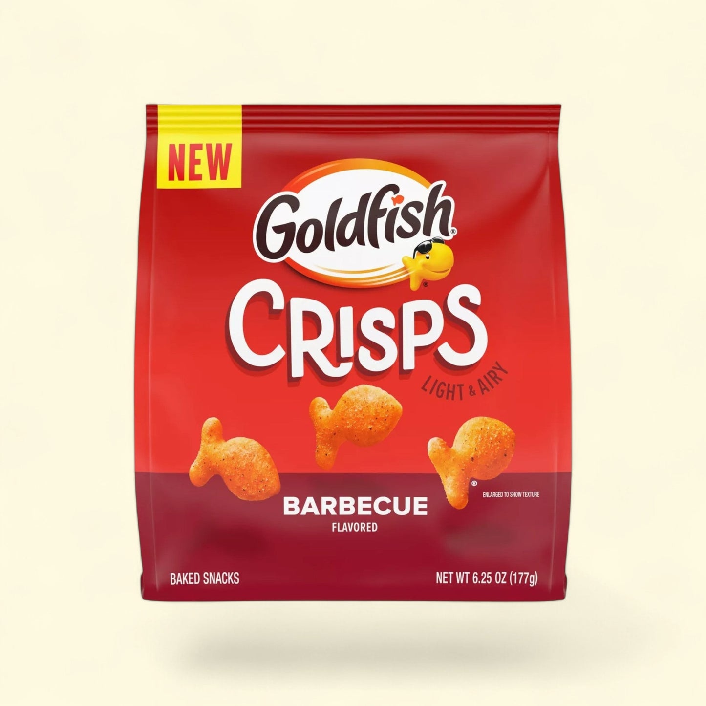 Goldfish Crisps Barbecue Crackers, 6.25oz — authentic US product shipped worldwide by Treatspree