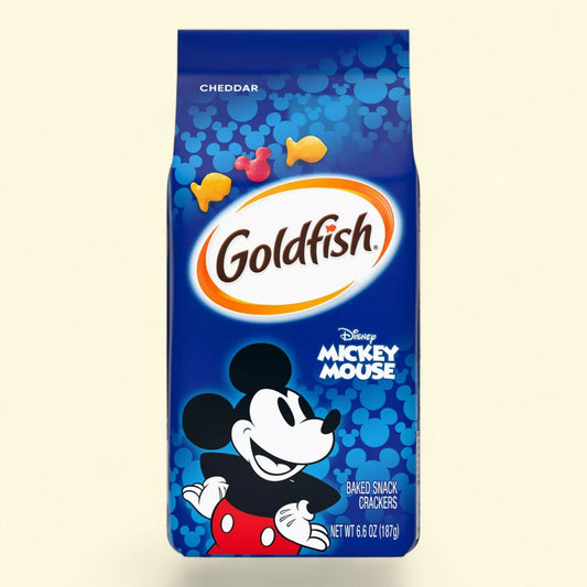 Goldfish Disney Mickey Mouse Cheddar Crackers, 6.6oz
