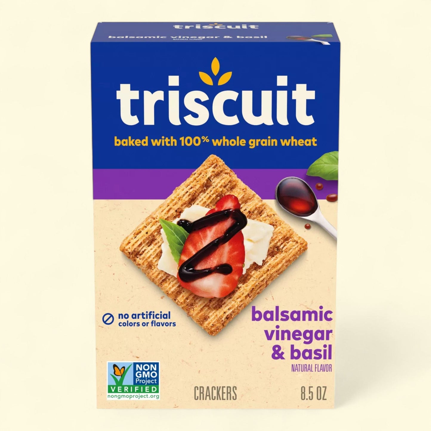 Triscuit Balsamic Vinegar & Basil Crackers, 8.5oz