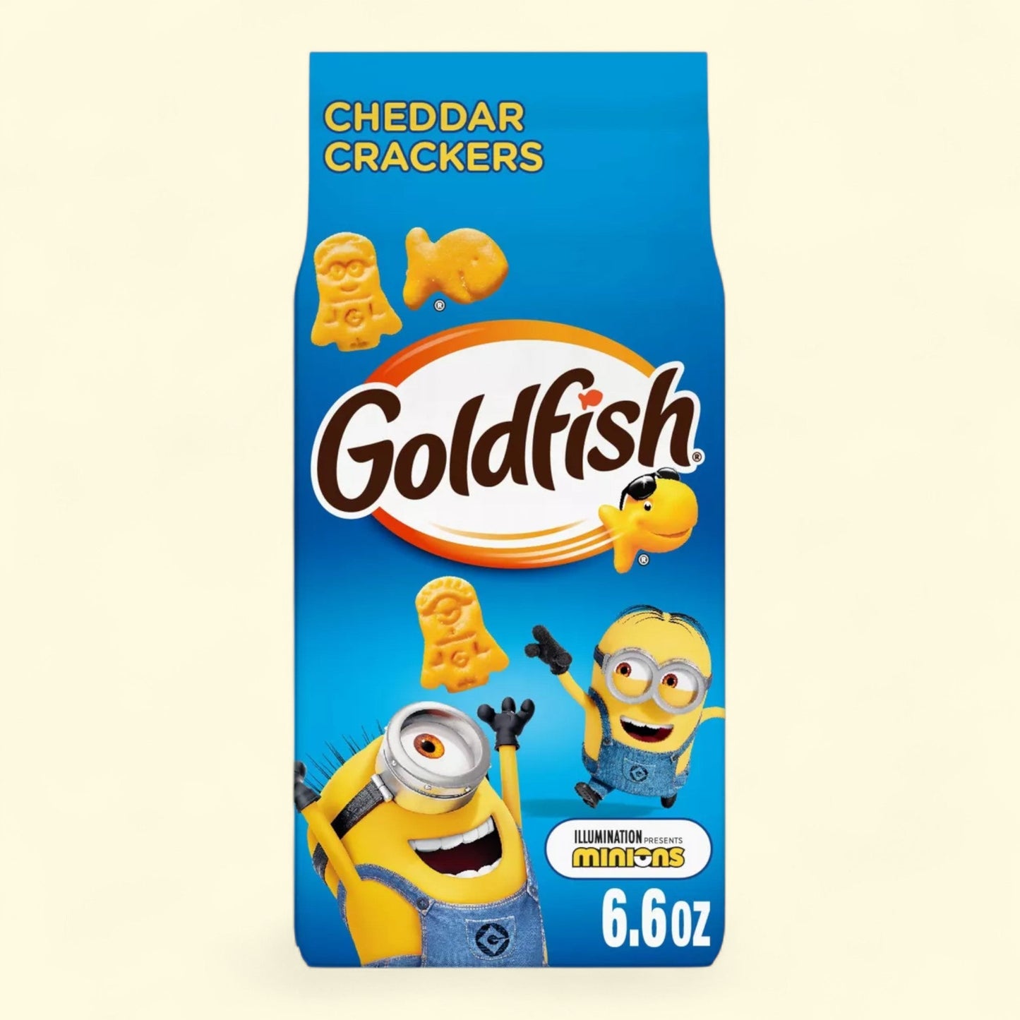 Goldfish Minions Cheddar Crackers, 6.6oz