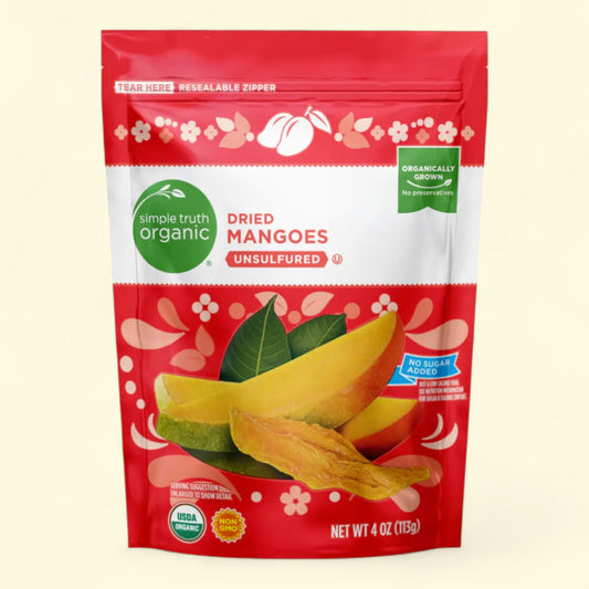 Simple Truth Organic, Dried Mangoes, 4 oz