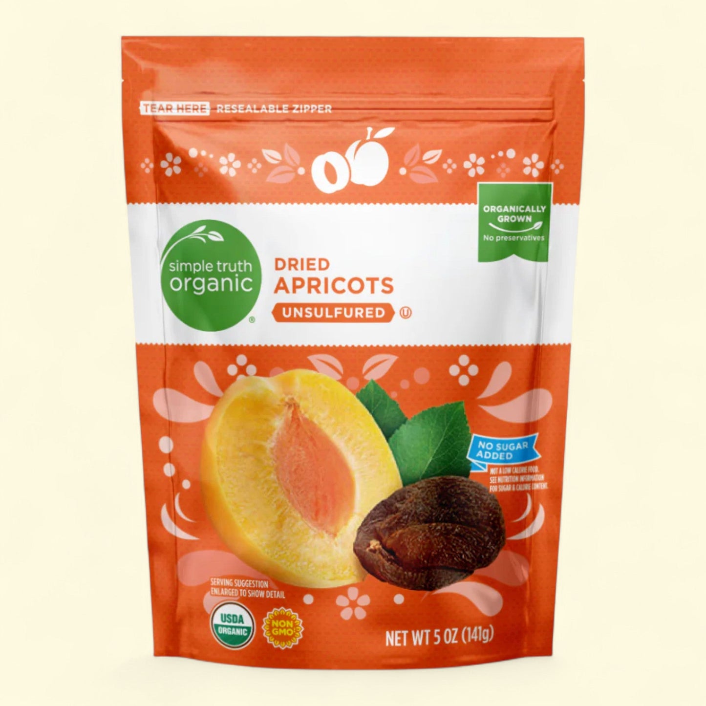 Simple Truth Organic Dried Apricots, 5 oz