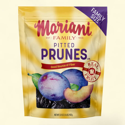 Mariani Dried Prunes, Pitted, 8 oz