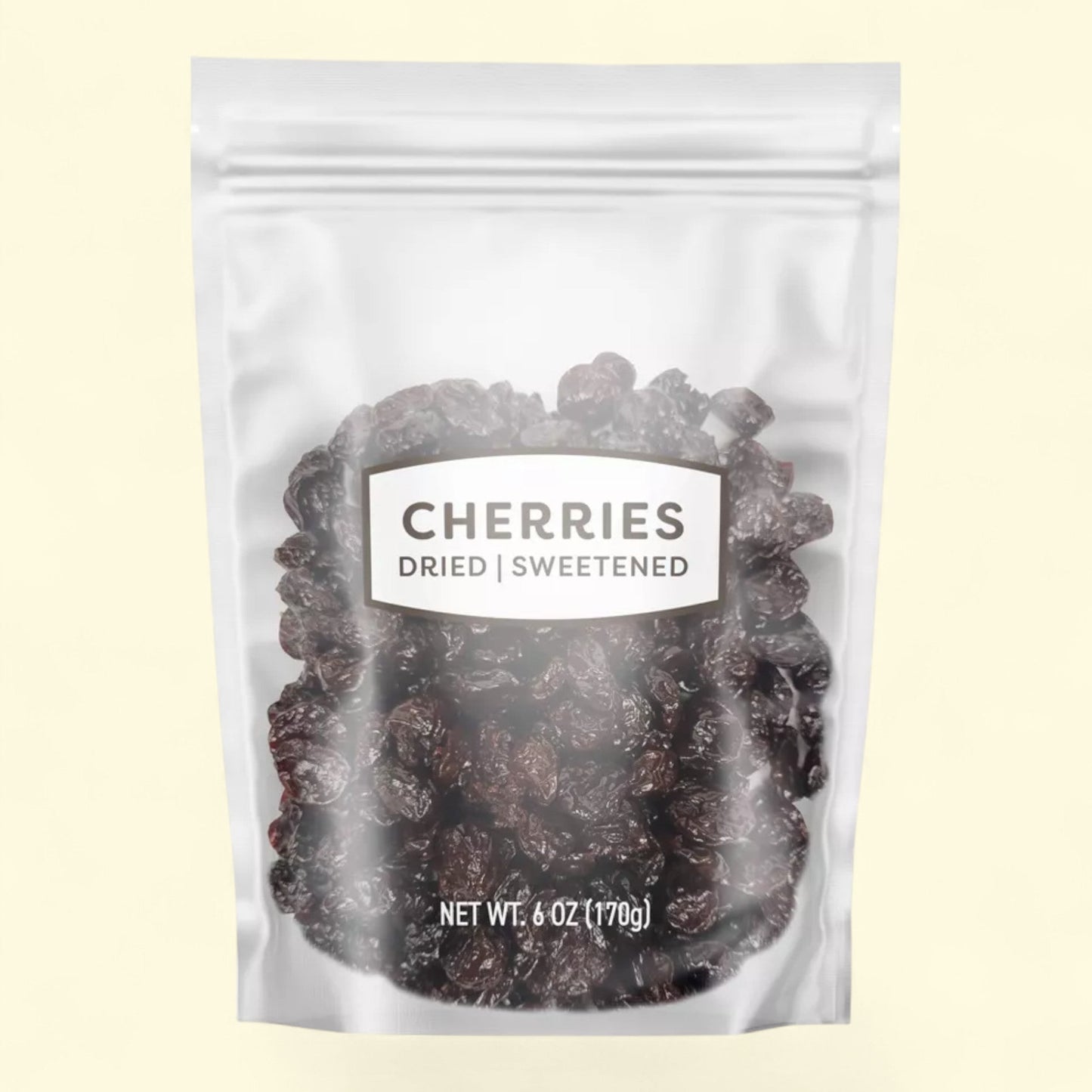 Brand: Dried Sweetened Cherries, Size: 6oz