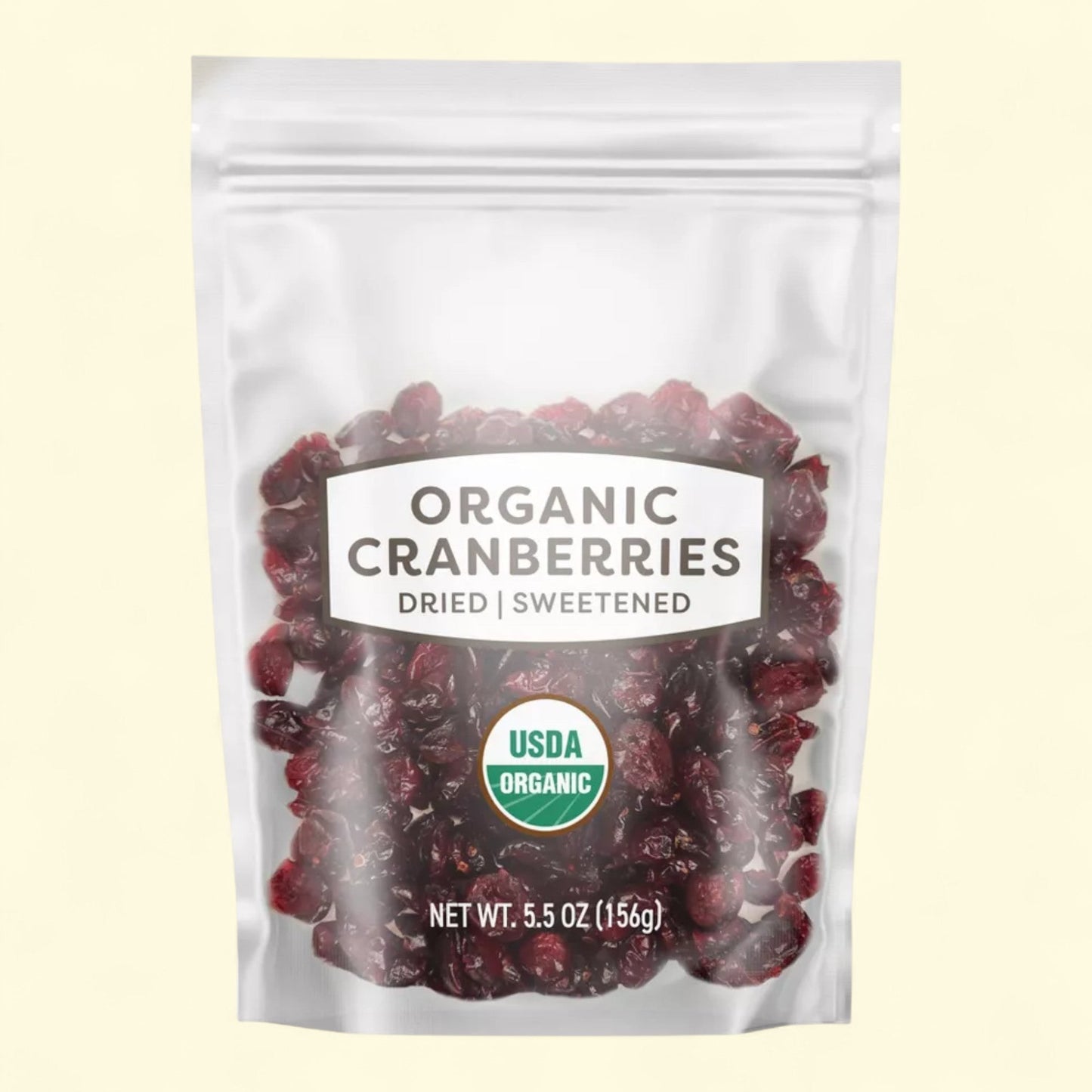 Organic Sweetened Cranberries, 5.5oz