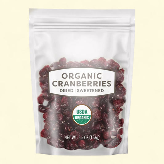 Organic Sweetened Cranberries, 5.5oz