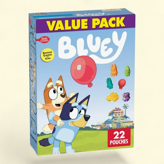 Bluey Fruit Flavored Snacks, 17.6 oz