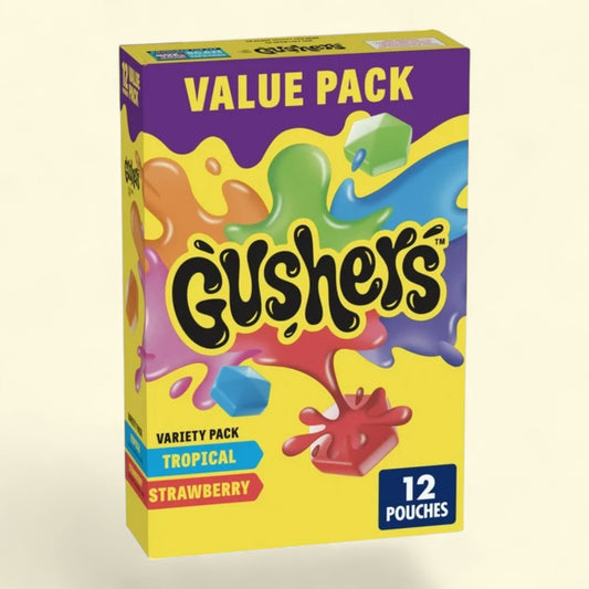 Gushers Fruit Flavored Snacks, 12 ct