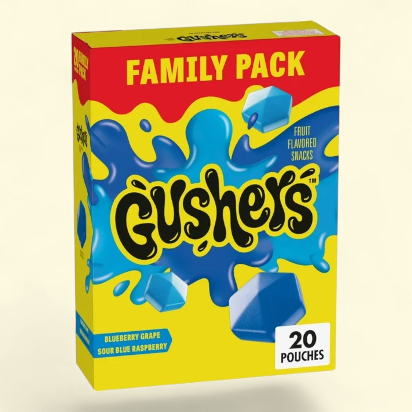 Gushers Fruit Flavored Snacks, 20 Pouches, 16 oz