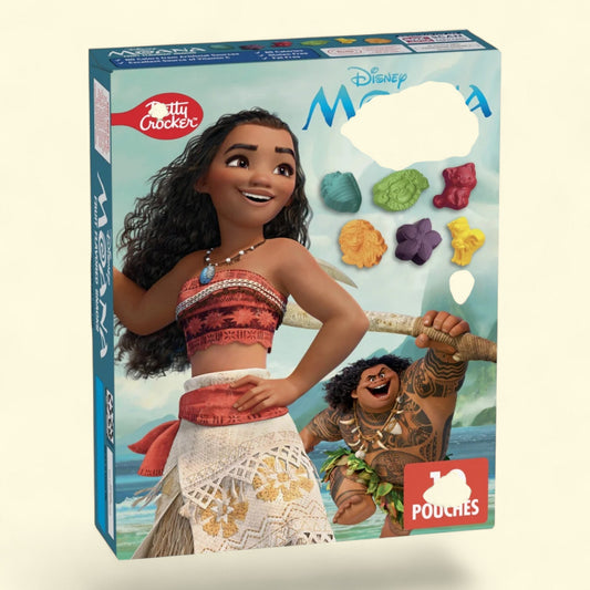 Disney Moana Fruit Flavored Snacks, 10 Ct, 8 oz