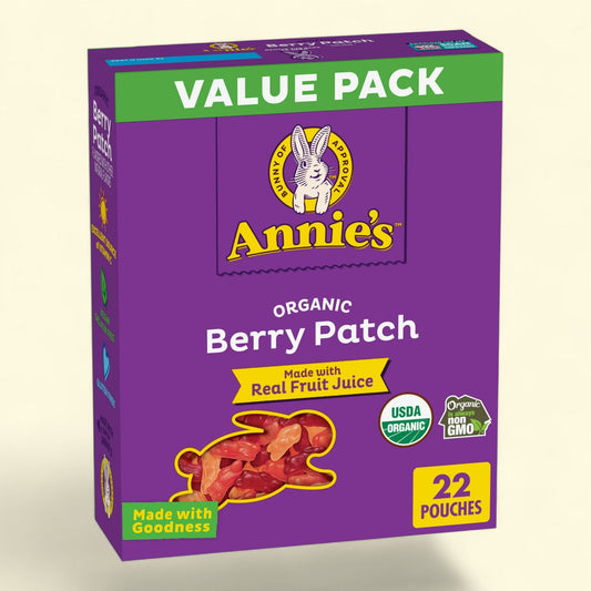 Annie's Organic Berry Patch Bunny Fruit Flavored Snacks, 15.4 oz