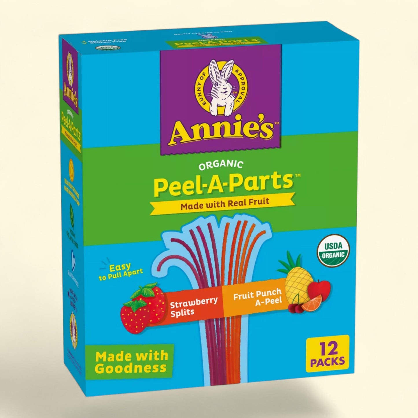 Annie's Organic Peel a Part, 6.7oz/12ct