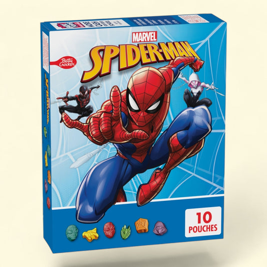 Marvel Spider-Man Fruit Flavored Snacks, Gluten Free, Size