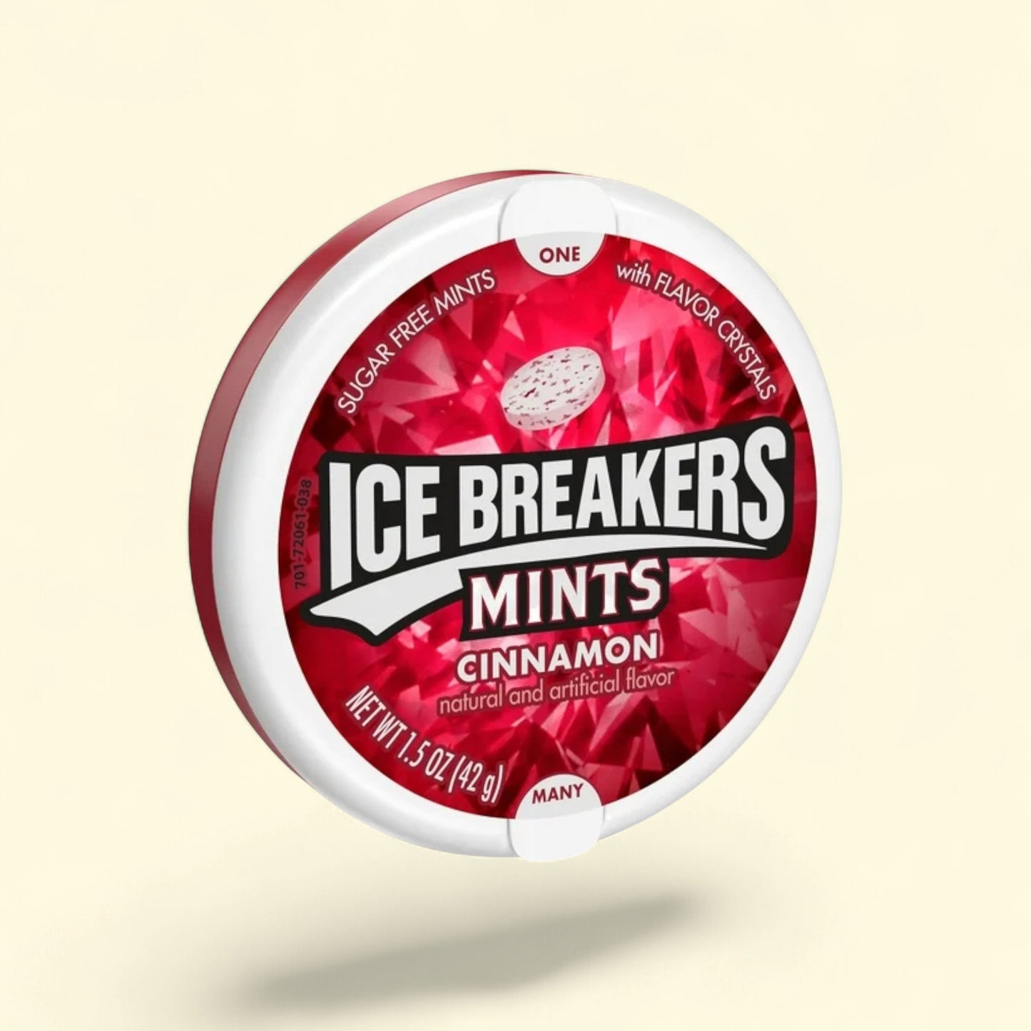Ice Breakers Cinnamon Sugar Free Mints, 1.5 oz — authentic US product shipped worldwide by Treatspree