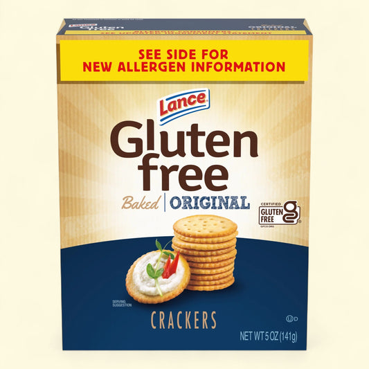 Lance Gluten Free Crackers, Baked Original, 5 oz