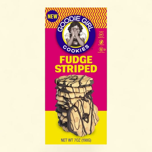 Goodie Girl Cookies Fudge Striped Cookies, 7 Oz