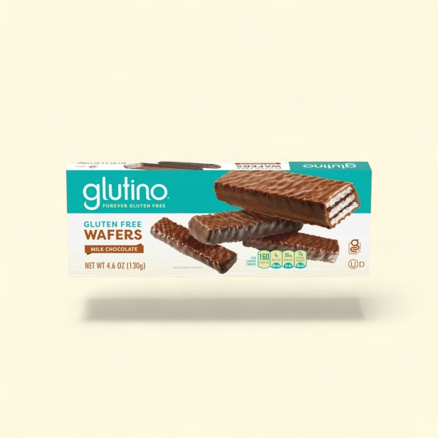 Glutino Milk Chocolate Wafers, 4.6 oz. — authentic US product shipped worldwide by Treatspree