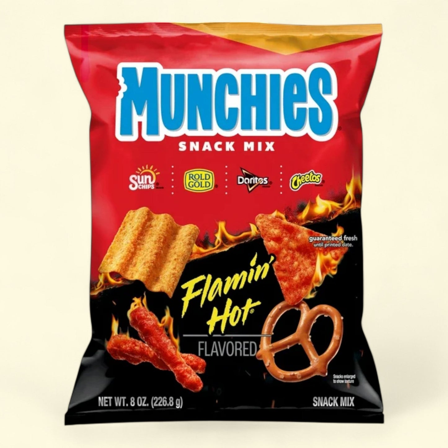 Munchies Flamin' Hot Snack Mix, 8 oz.