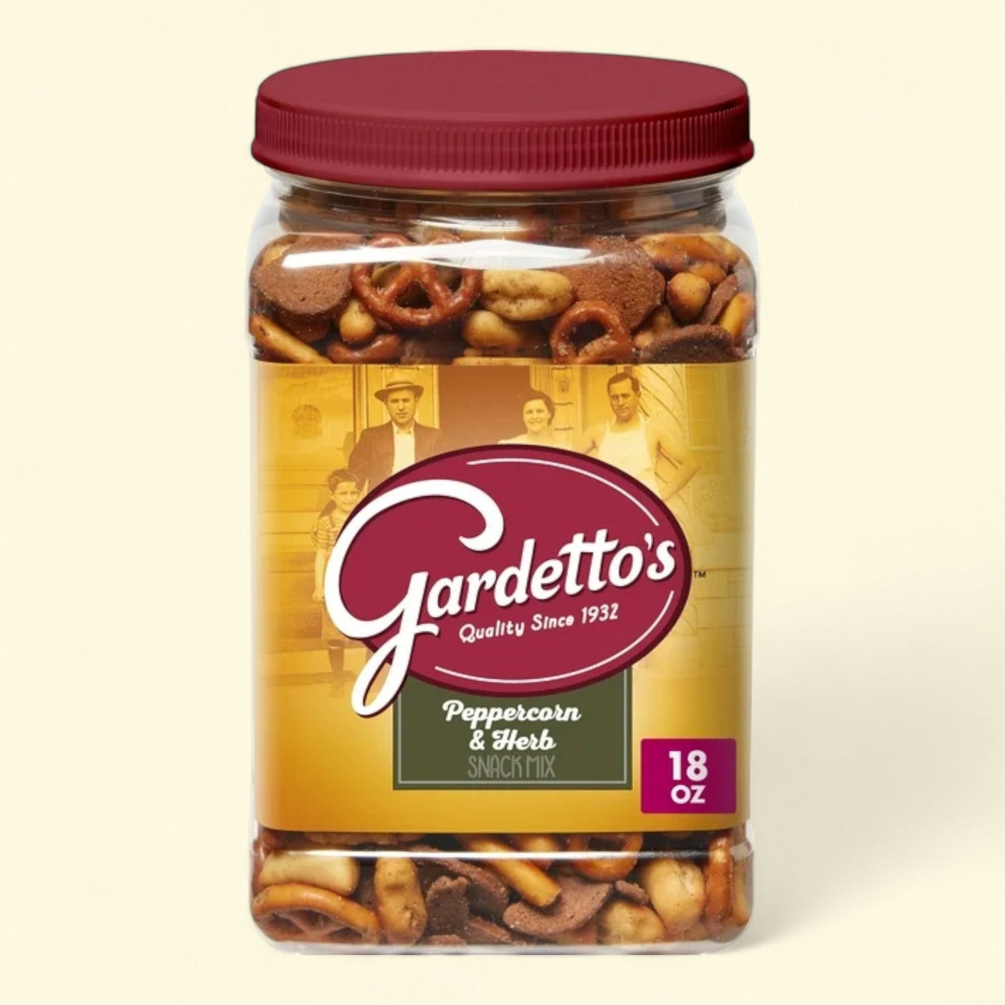 Gardetto's Snack Mix, Peppercorn and Herb, 18 oz