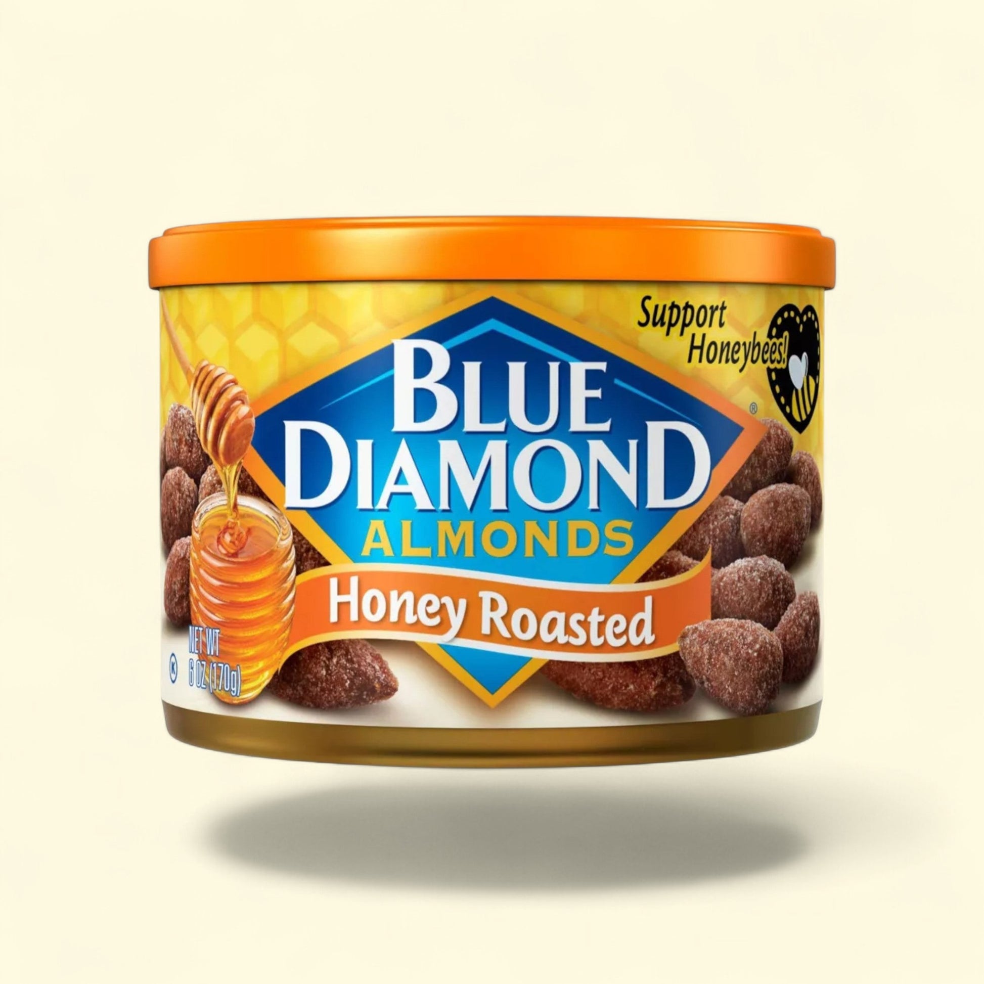 Blue Diamond Almonds Honey Roasted, 6oz — authentic US product shipped worldwide by Treatspree
