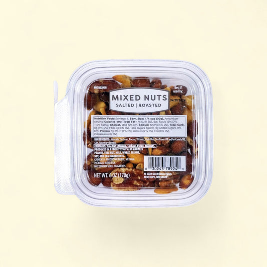 Roasted Salted Mixed Nuts, 6oz — authentic US product shipped worldwide by Treatspree