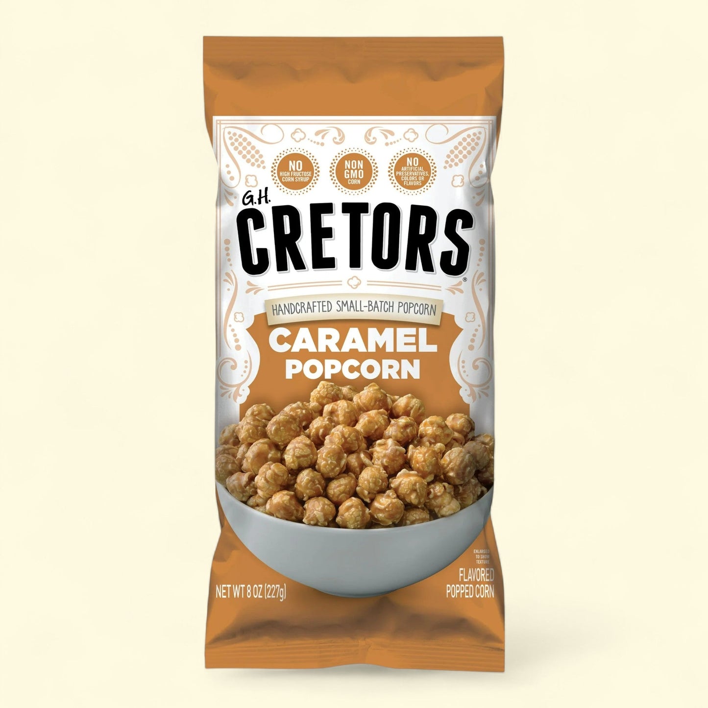 G.H. Cretors Popped Caramel Corn, 8 Oz.
