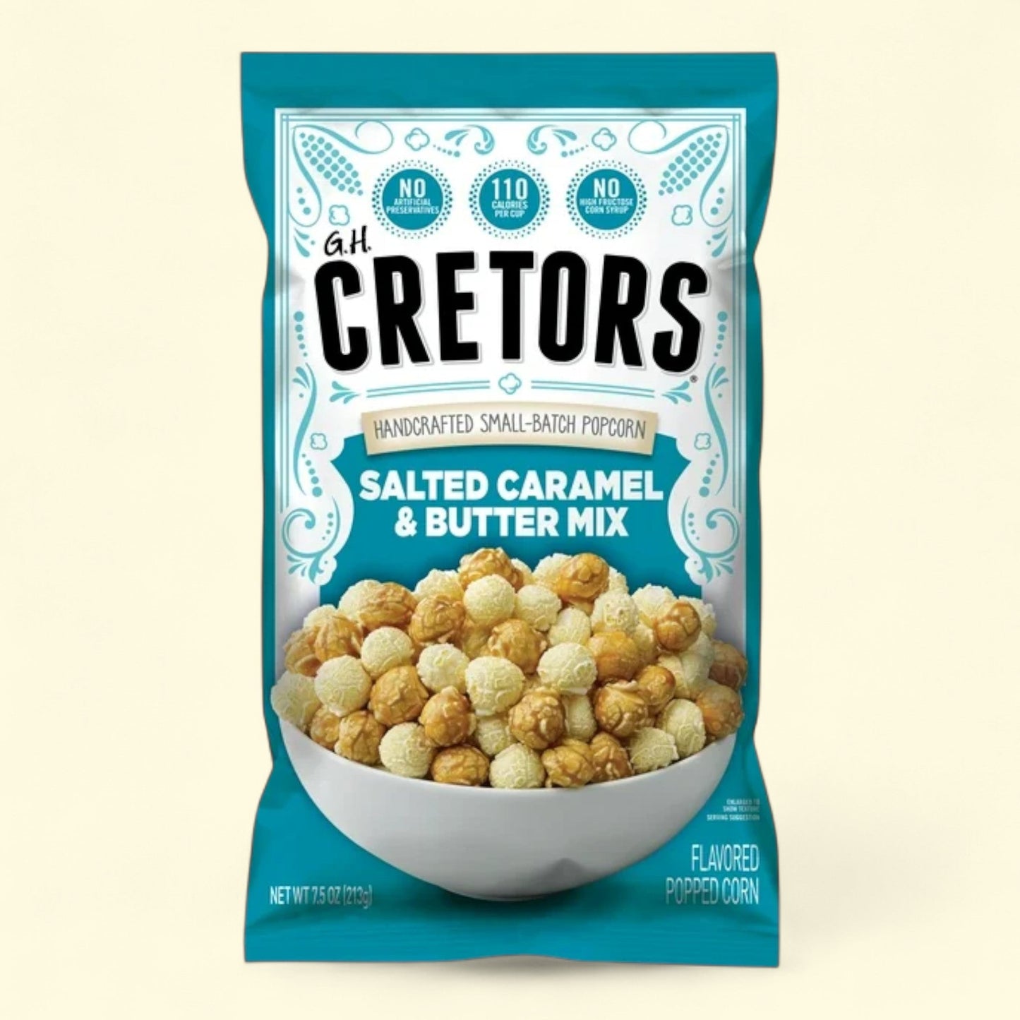 G.H. Cretors Salted Caramel & Butter Mix Popcorn, 7.5 oz