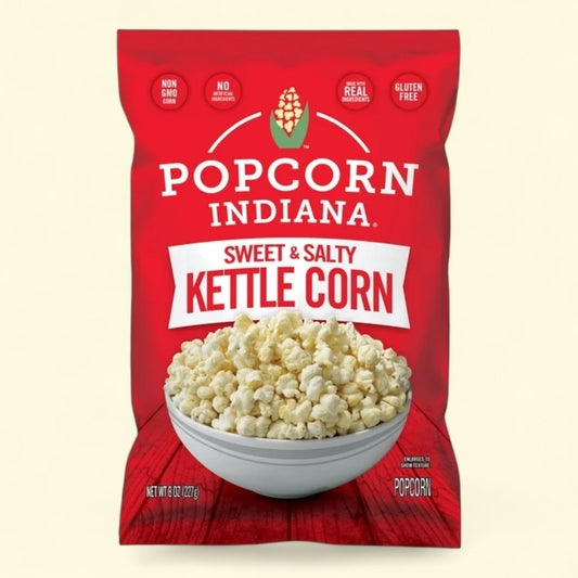 Popcorn, Indiana Kettle Corn Popcorn, 8 Oz.
