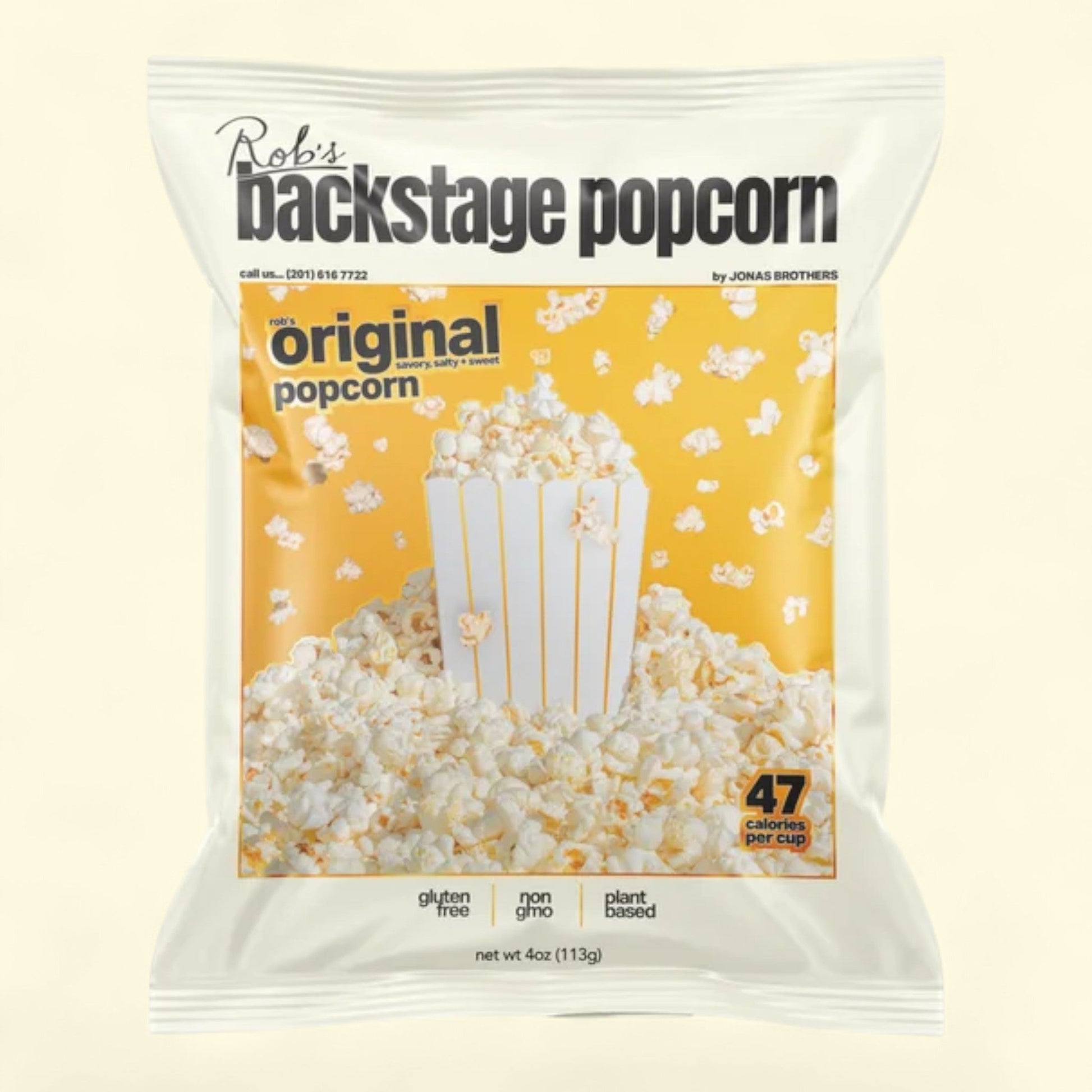 Rob's Backstage Popcorn, 4 oz — authentic US product shipped worldwide by Treatspree